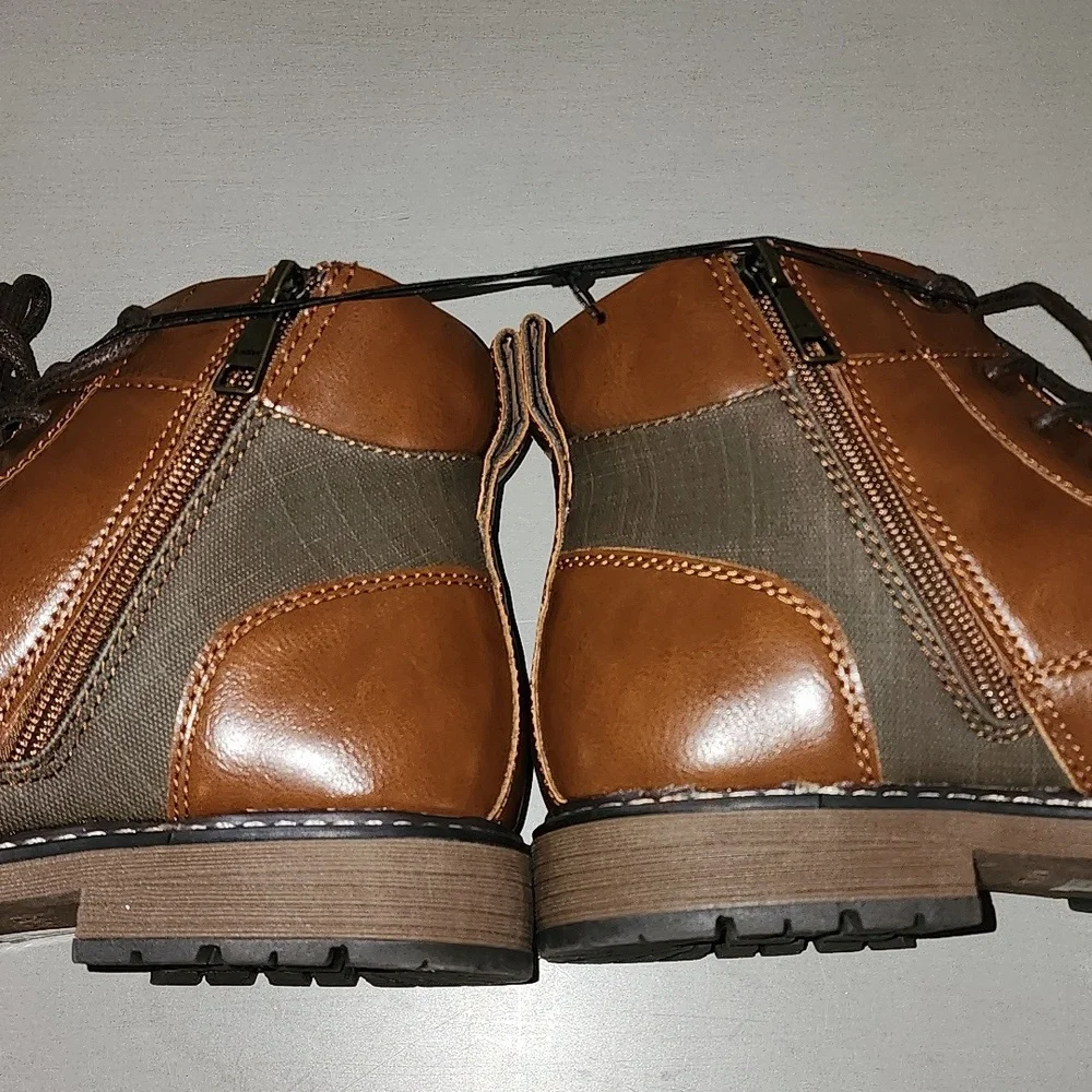 Steve Madden  M-Tittan Men's Brown  Boots Brand New No Tag